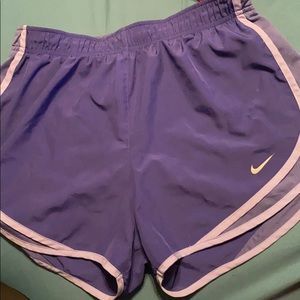 Medium, Purple dry-fit Nike shorts